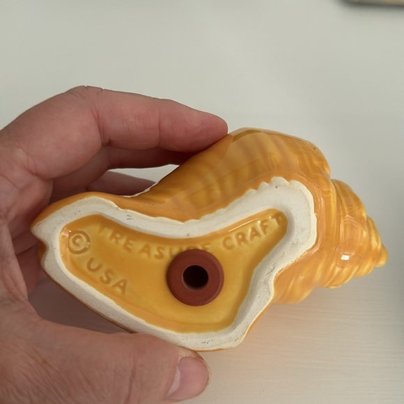 Treasure Craft Coastal Salt and Pepper Vintage Shakers Sea Star and Sea Shell - Picture 4 of 7